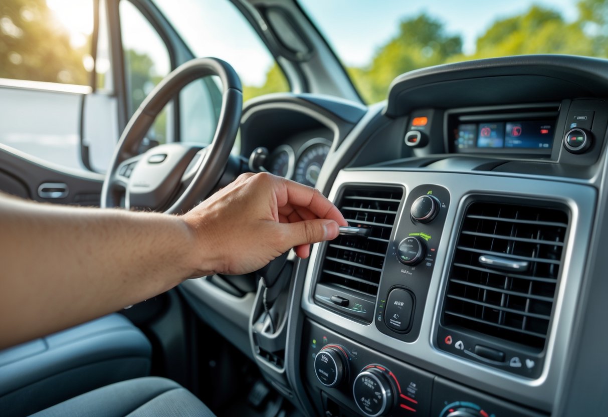 Saadan faar du mest ud af aircondition i bilen naar du lejer en varevogn